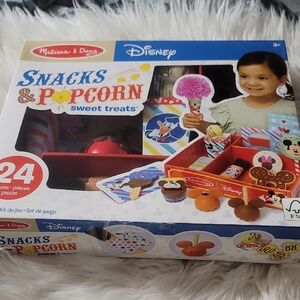 Melissa & Doug Disney Snacks & Popcorn Play Set - Red and Blue
